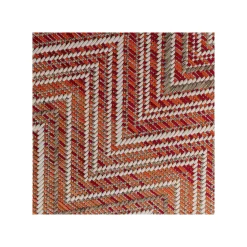 KARE Design Tapis Zigzag Rouge 330x230cm ^ Tapis