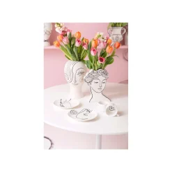 KARE Design Tasses Viso Femme Set De 4 ^ Vaisselle