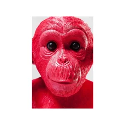 KARE Design Tirelire Singe Kikazaru Rouge ^ Déco