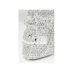 KARE Design Tirelire Skull Crystal Argentée ^ Déco