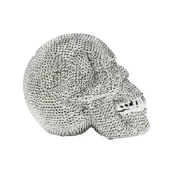 KARE Design Tirelire Skull Crystal Argentée ^ Déco