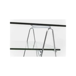 KARE Design Tréteaux De Bureau Polar Chromés Set De 2 ^ Bureau