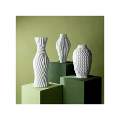 KARE Design Vase Akira 50cm Blanc ^ Vase