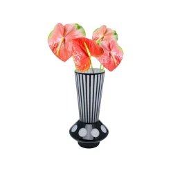 KARE Design Vase Brillar Noir Et Blanc 40cm ^ Vase