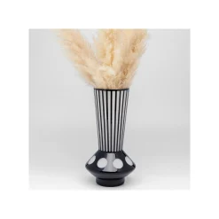 KARE Design Vase Brillar Noir Et Blanc 40cm ^ Vase