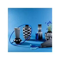 KARE Design Vase Brillar Noir Et Blanc 40cm ^ Vase