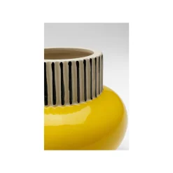 KARE Design Vase Calabria Jaune 16cm ^ Vase