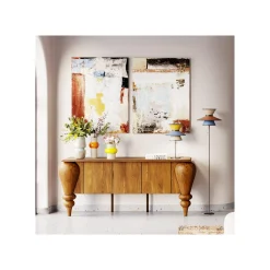 KARE Design Vase Calabria Jaune 16cm ^ Vase