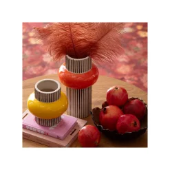 KARE Design Vase Calabria Jaune 16cm ^ Vase