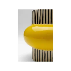 KARE Design Vase Calabria Jaune 16cm ^ Vase