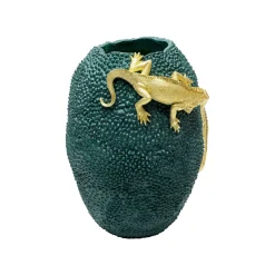KARE Design Vase Caméléons Vert 39cm ^ Vase