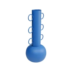 KARE Design Vase Curly Bleu 53cm ^ Vase