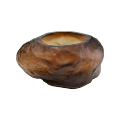 KARE Design Vase Enrique Marron 15cm ^ Vase