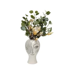 KARE Design Vase Favola Femme Blanc Et Noir ^ Vase