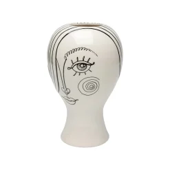 KARE Design Vase Favola Femme Blanc Et Noir ^ Vase
