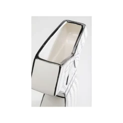 KARE Design Vase Favola Robe Blanc Et Noir ^ Vase