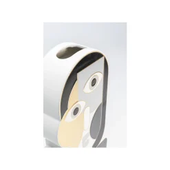 KARE Design Vase Femme Abstraite Gris 43cm ^ Vase