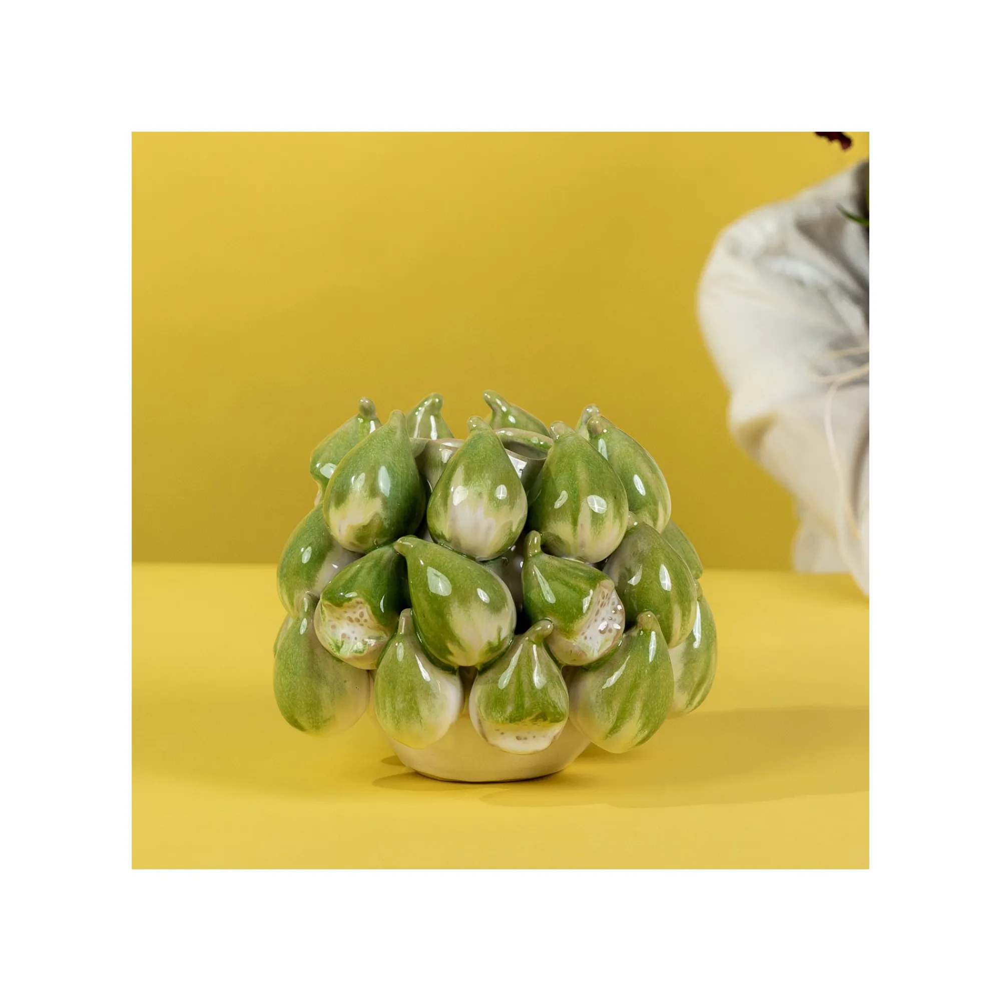 KARE Design Vase Figues Vertes 15cm ^ Vase