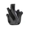 KARE Design Vase Flame Noir 25cm ^ Vase