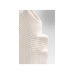 KARE Design Vase Foglia Blanc 29cm ^ Vase