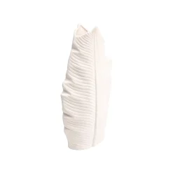 KARE Design Vase Foglia Blanc 29cm ^ Vase
