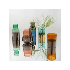 KARE Design Vase Glow Orange 20cm ^ Vase