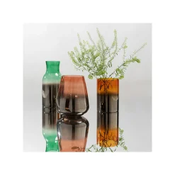 KARE Design Vase Glow Vert 30cm ^ Vase