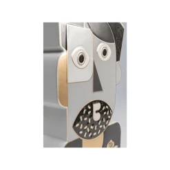 KARE Design Vase Homme Abstrait Gris 43cm ^ Vase