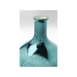 KARE Design Vase Lizy Bleu Et Doré 50cm ^ Vase