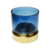 KARE Design Vase Lumi Bleu 18cm ^ Vase