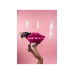 KARE Design Vase Lèvres Fuchsia ^ Vase