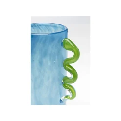 KARE Design Vase Manici Bleu 29cm ^ Vase