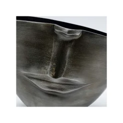 KARE Design Vase Nez Et Bouche Anthracite 31cm ^ Vase
