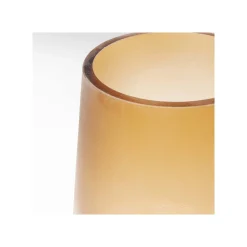 KARE Design Vase Noble Ring Ambre Mat 26cm ^ Vase