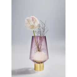 KARE Design Vase Noble Ring Violet 26cm ^ Vase