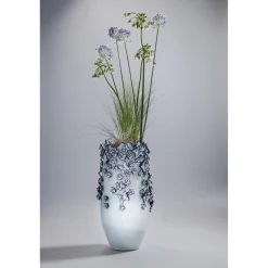 KARE Design Vase Papillons Bleu Clair 50cm ^ Vase