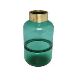 KARE Design Vase Positano Belly Vert 28cm ^ Vase