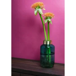 KARE Design Vase Positano Belly Vert 28cm ^ Vase