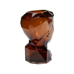 KARE Design Vase Prisma Visage Marron 30cm ^ Vase