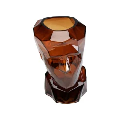 KARE Design Vase Prisma Visage Marron 30cm ^ Vase