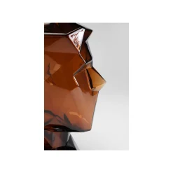 KARE Design Vase Prisma Visage Marron 30cm ^ Vase