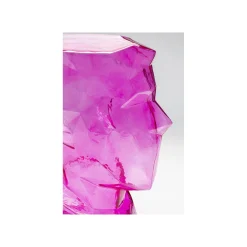 KARE Design Vase Prisma Visage Rose 30cm ^ Vase