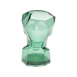 KARE Design Vase Prisma Visage Vert 30cm ^ Vase