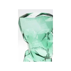 KARE Design Vase Prisma Visage Vert 30cm ^ Vase