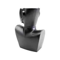 KARE Design Vase Rostro Profil Noir 27cm ^ Vase
