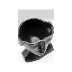 KARE Design Vase Rostro Visage Noir 17cm ^ Vase