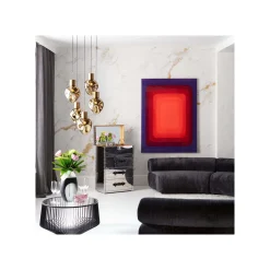 KARE Design Vase Shadow Noir Et Blanc 41cm ^ Vase
