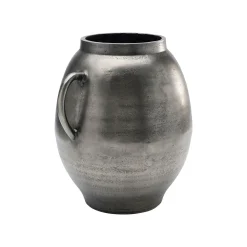KARE Design Vase Uria Gris Métallique ^ Vase