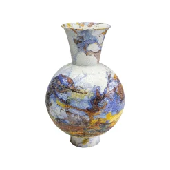 KARE Design Vase Zumba Bleu Et Rouge 39cm ^ Vase