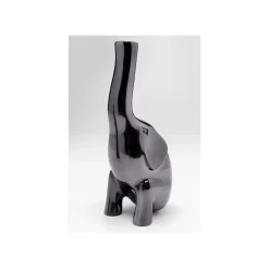 KARE Design Vases éléphants Anthracite Set De 2 ^ Vase